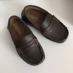 Infant Boy Sz 6 Brown Dress Shoes